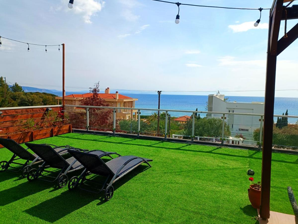Salonikiou Beach Apartments Akti Salonikiou エクステリア 写真